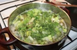 Αγιορείτικες Σαρακοστιανές Συνταγές. Μαγειρίτσα μανιταριών με ταχίνι
